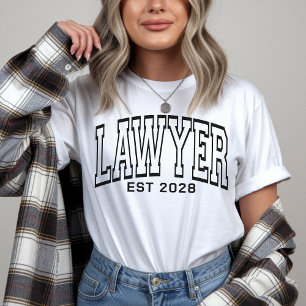 Camiseta de Advogado Presente de Formatura para