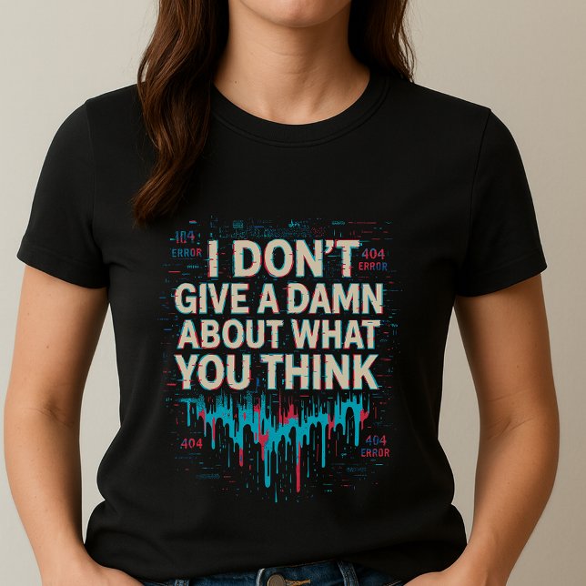 Camiseta de Afirmação Ousada; Presente Divertido p (Criador carregado)