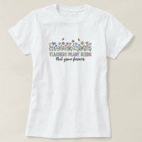 Camiseta de Agradecimento aos Professores | Plante