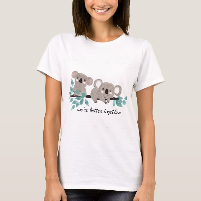 Camiseta de água do Urso Koala (Frente)