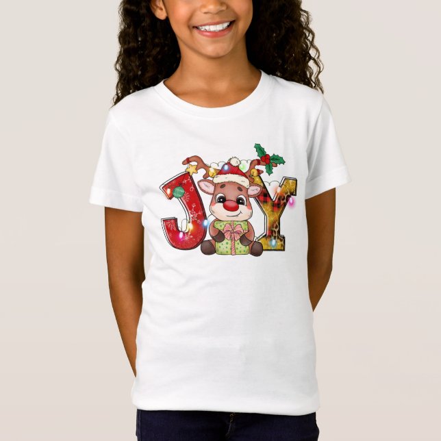 Camiseta de alegria de Natal (Frente)