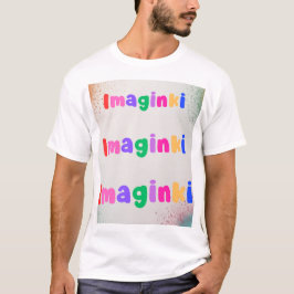 camiseta de algodão masculina