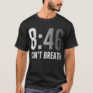 Camiseta de algodão masculino - Não posso respir