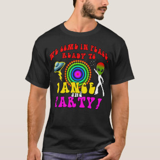 Camiseta De Alienufo Design - Estamos Prontos Para A Paz