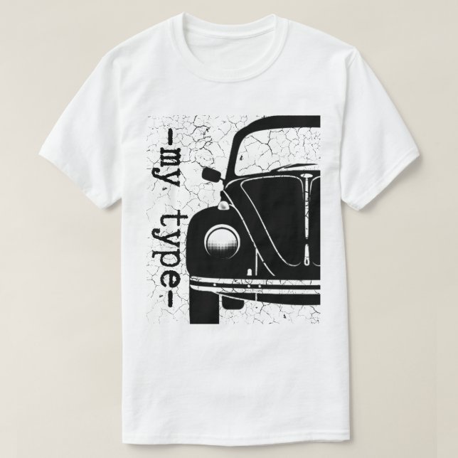 Camiseta de amante da VW (Frente do Design)