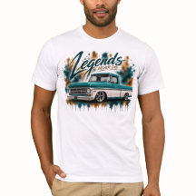 Camiseta de Amante de Caminhão Clássico