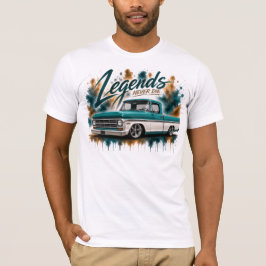 Camiseta de Amante de Caminhão Clássico