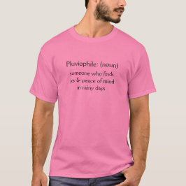 Camiseta de Amante de Dia Chuvoso