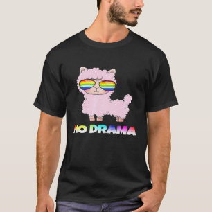 Camiseta de Amante de Lhama sem Drama
