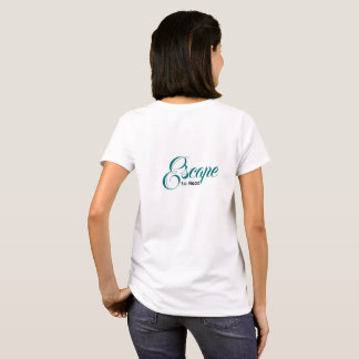 Camiseta de Amante de Livros 'Ler para Escapar' |
