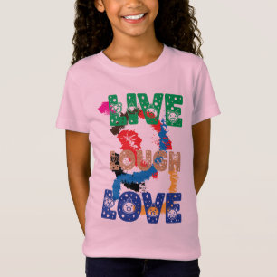 Camiseta de amor ao vivo Ria