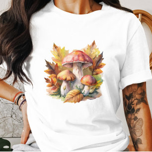 Camiseta de amor de cogumelo