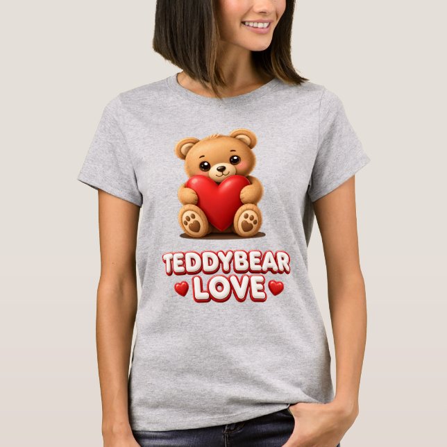 Camiseta de Amor de Ursinho (Frente)