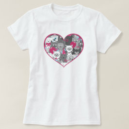 Camiseta de amor pelo coração