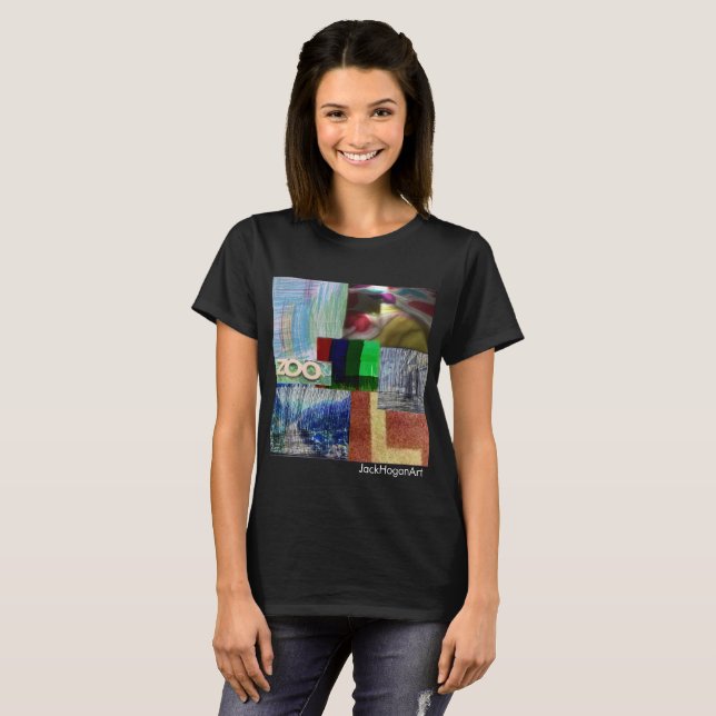 Camiseta de angariação de fundos com JackHoganArt (Frente Completa)