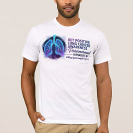 Camiseta de angariação de fundos do Projeto Pulmõe