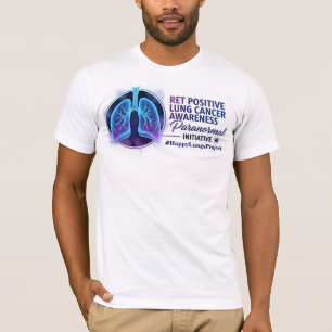 Camiseta de angariação de fundos do Projeto Pulmõe