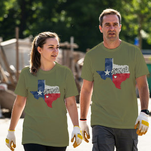 Camiseta de Angariador de Fundos Texas Strong (Esc