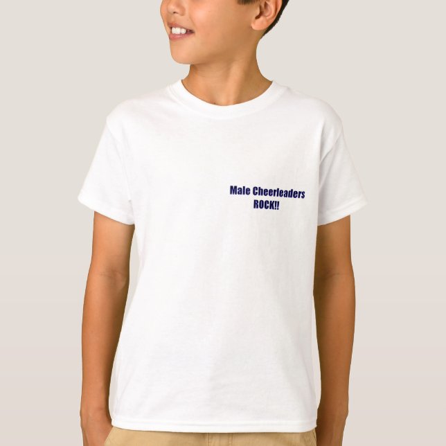 Camiseta de animação masculina jovem (Frente)