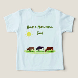 Camiseta de Animais da Fazenda Vaca