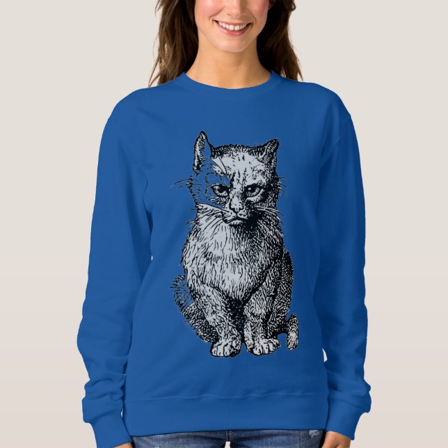 Camiseta de animais de gato-grãozinho (Frente)