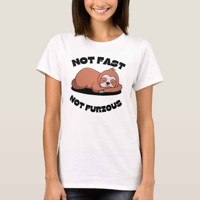 Camiseta de animais giro e engraçado (Frente)