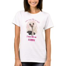 Camiseta de Animal Fofo, Camisa Divertida de Avest