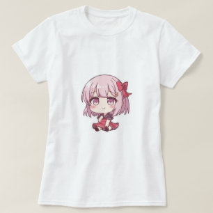 Camiseta de anime Kawaii Chibi