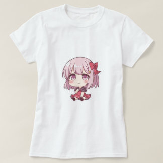 Camiseta de anime Kawaii Chibi
