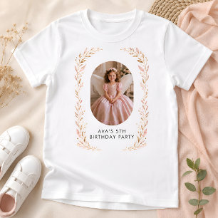 Camiseta de Aniversário da Princesa Anjo