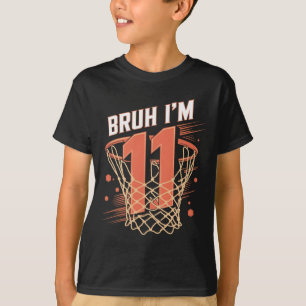 Camiseta de aniversário de 11 anos Sketll para men