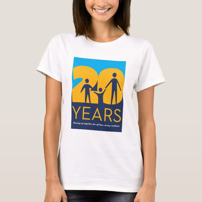 Camiseta de Aniversário de 20 Anos da DCF (Frente)