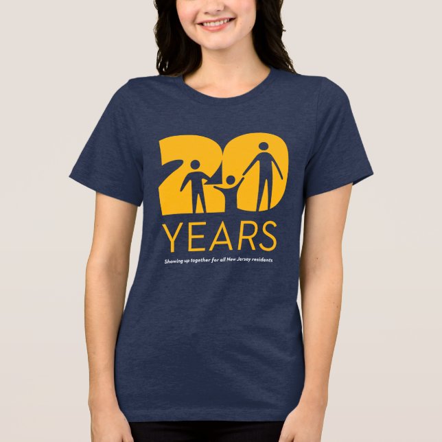 Camiseta de Aniversário de 20 Anos da DCF (Frente)