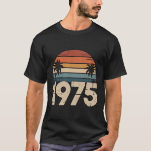 Camiseta de Aniversário de 50 Anos Vintage 1975 Ho