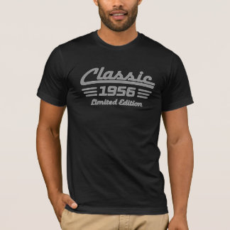 Camiseta de Aniversário de 70 anos Nascido em 1956