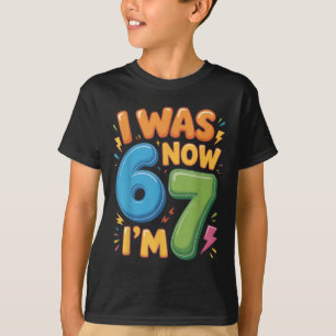 Camiseta de Aniversário de 7 Anos - Era 6 Agora So