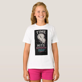Camiseta de Aniversário de Adolescente - O Tempo P