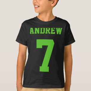 Camiseta de Aniversário de Futebol para Menino