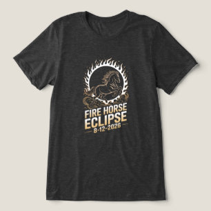 Camiseta de Aniversário do Cavalo de Fogo do Eclip