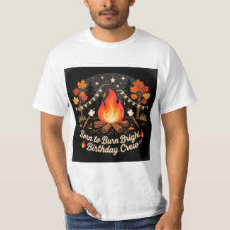 Camiseta de Aniversário Fogueira 🔥