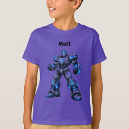 Camiseta de aniversário infantil personalizada com