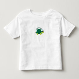 Camiseta de Aniversário Infantil Tartaruga Engraça