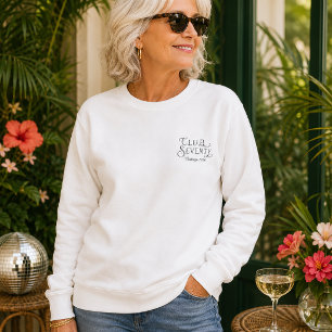 Camiseta de aniversário vintage Club Seventy