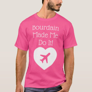 Camiseta De Anthony Bourdain