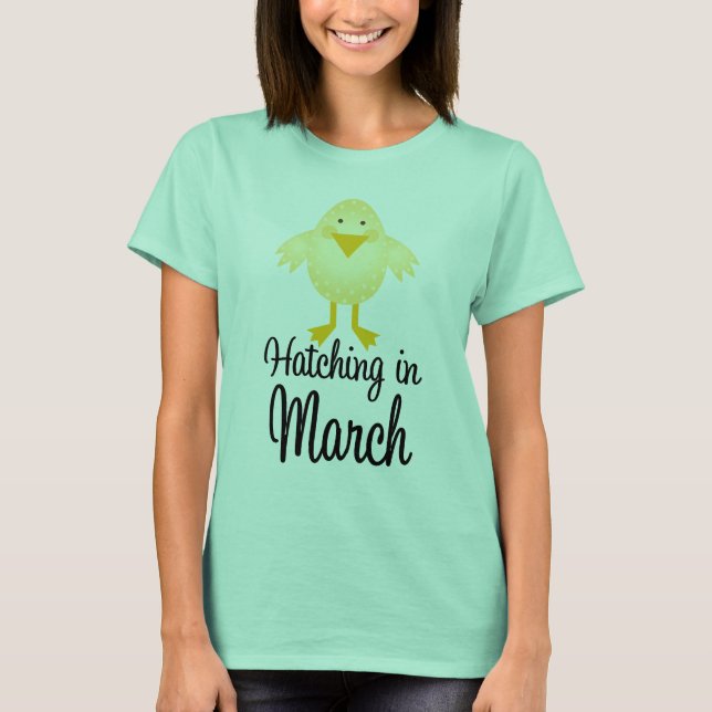 Camiseta de Anúncio em Março (Frente)