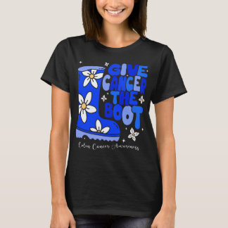 Camiseta Dê ao Cancer Colon a saia de inicialização