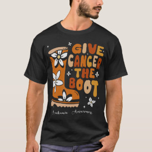 Camiseta Dê Ao Cancer O Grau De Consciência Da Leucemia De