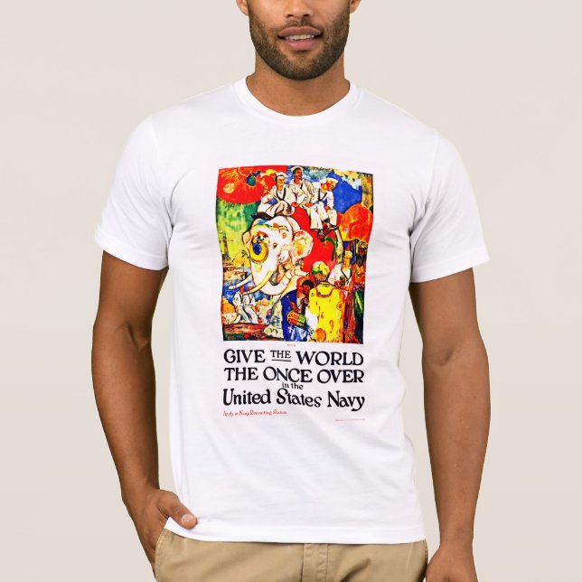 Camiseta Dê Ao Mundo Uma Vez (Frente)
