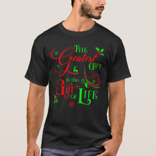 Camiseta Dê ao presente da vida um feriado de conscientiza