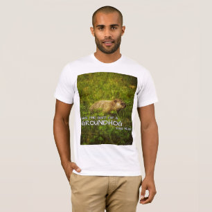 Camiseta Dê ao presente de um Groundhog este t-shirt do an